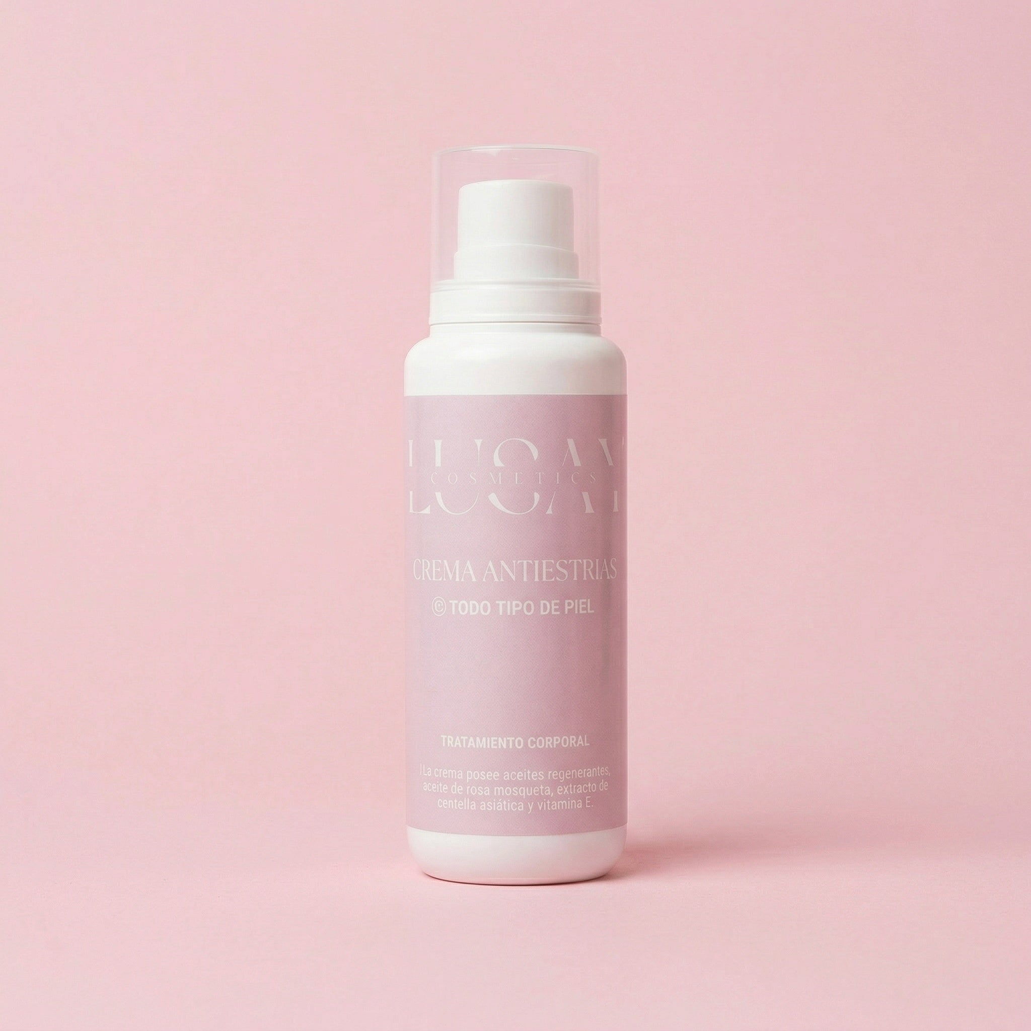 Crema Antiestrías LUSAY – Rosa Mosqueta & Vitamina E | Todo Tipo de Piel